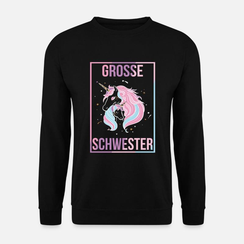 Große Schwester - Unisex Pullover - Schwarz