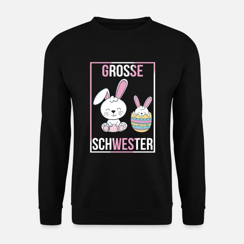 Große Schwester - Unisex Pullover - Schwarz
