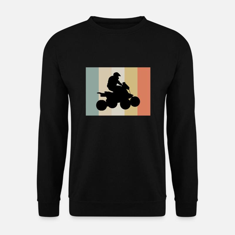 Quad Quadfahrer Motorsport Quad - Unisex Pullover - Schwarz