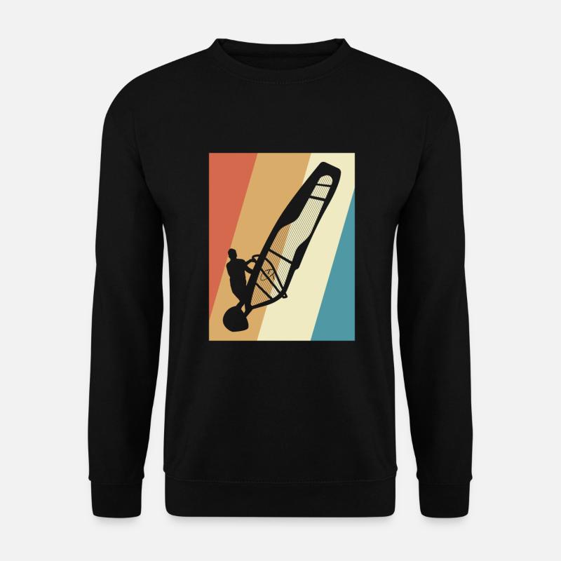 Windsurfen Windsurfer - Unisex Pullover - Schwarz