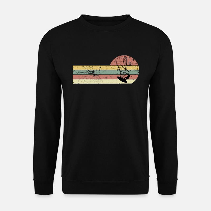 Windsurfen Windsurfer - Unisex Pullover - Schwarz