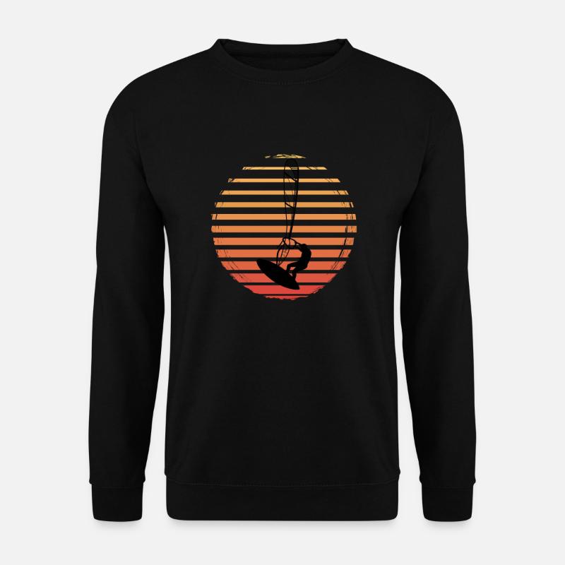 Windsurfing Windsurfers - Unisex Sweatshirt - black