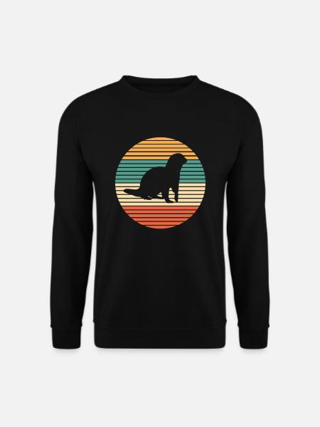 Loutres - Sweat-shirt Unisexe - noir