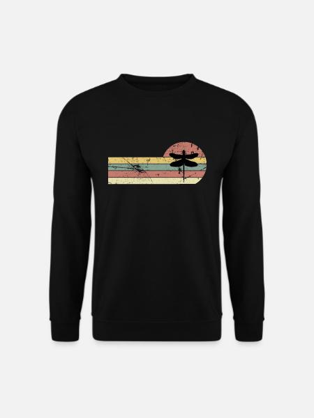 Dragonfly insect nature - Unisex Sweatshirt - black