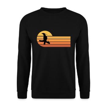 Protection de la nature - Sweat-shirt Unisexe - noir - Devant - Alina (178cm) & Michal (187cm)