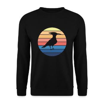 Protection de la nature - Sweat-shirt Unisexe - noir - Devant - Alina (178cm) & Michal (187cm)
