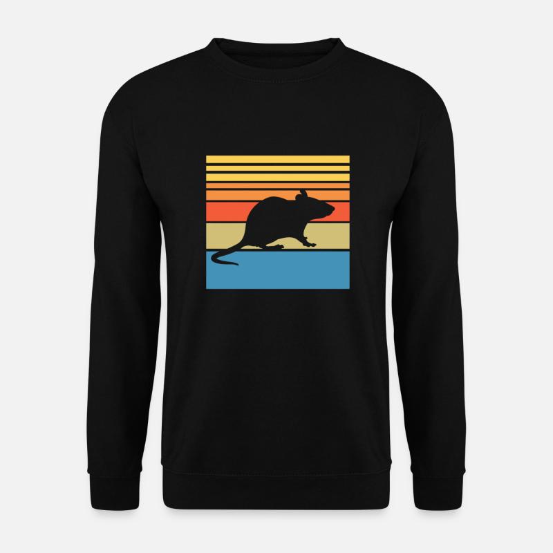 mouse - Unisex Sweatshirt - black