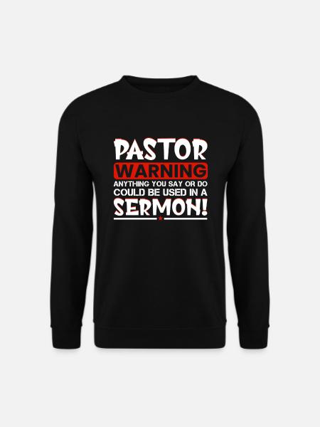 Pastor Pastor Clergy Reverend Preacher Gifts - Unisex Sweatshirt - black