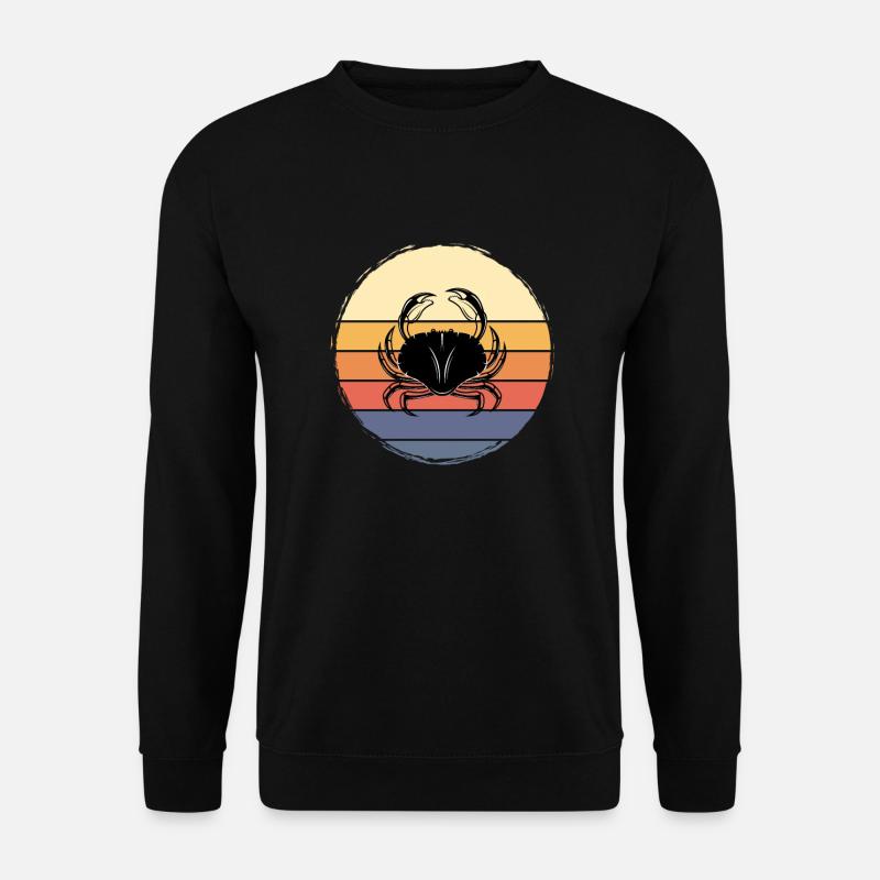Krebs Sternzeichen Astrologie Sternbild - Unisex Pullover - Schwarz