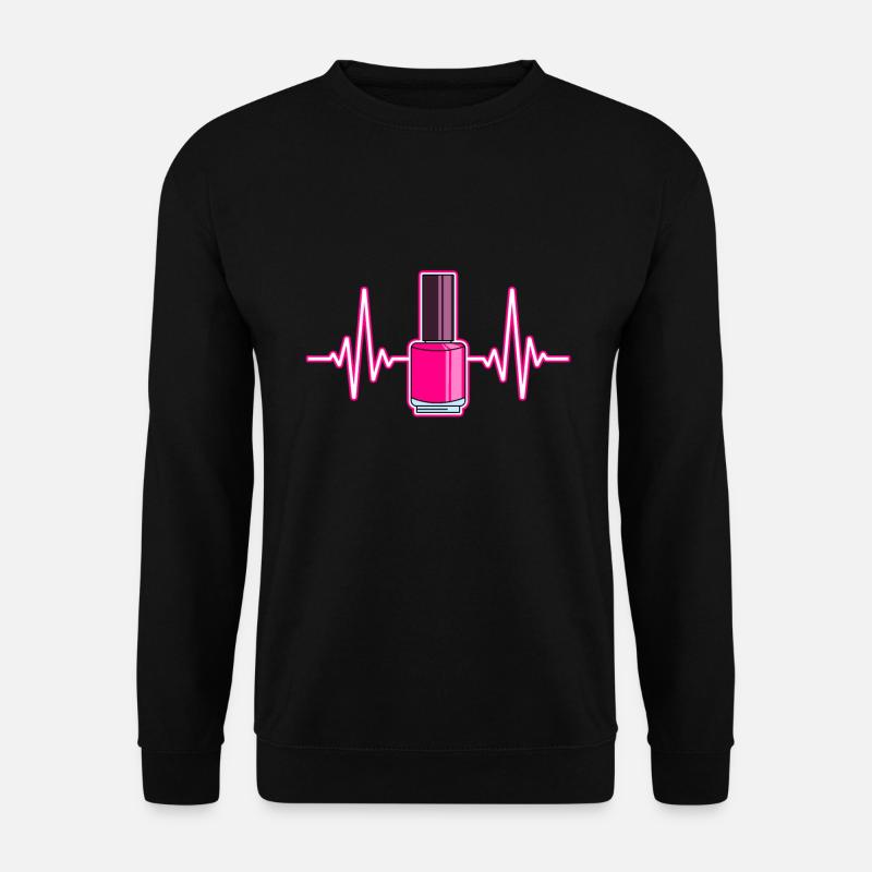 Nail Technician Nail Polish - Unisex Sweatshirt - black
