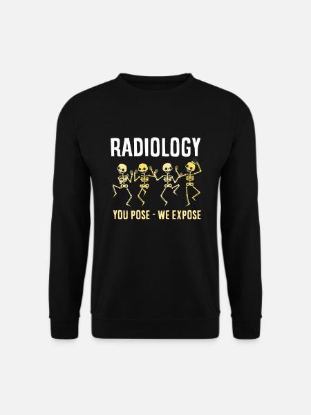 Radiologie MRTA Röntgenassistentin Radiologe - Unisex Pullover - Schwarz