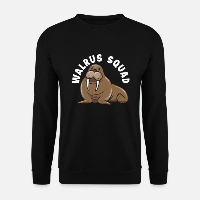 Équipe Walrus Walrus WalrusEs Cadeau - Sweat-shirt Unisexe - noir