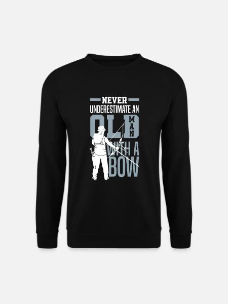 Funny Archery Archer Gift - Unisex Sweatshirt - black