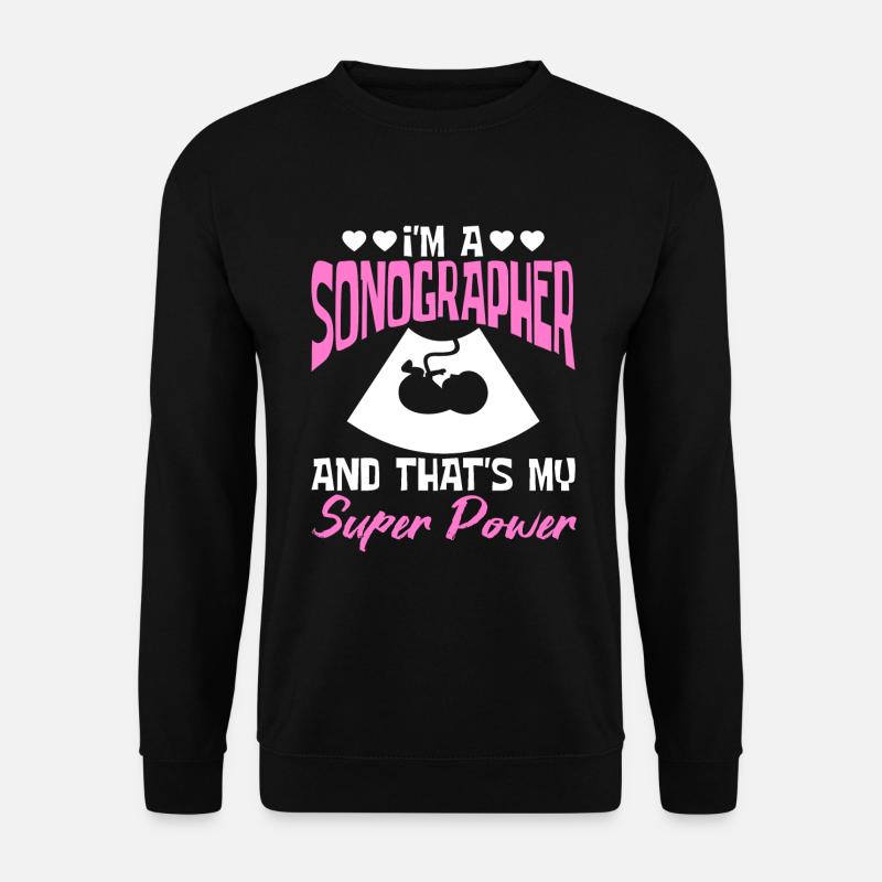 Ich Bin Ein Sonograph - Unisex Pullover - Schwarz