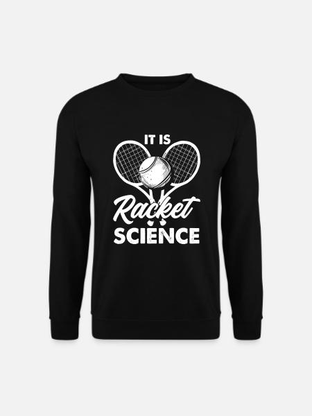 Tennis Tennis Tennis Tennis - Unisex Pullover - Schwarz