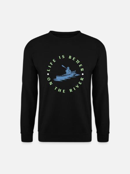 Kayak - Unisex Sweatshirt - black