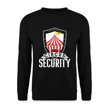 Circus - Unisex Sweatshirt - black - Front - Alina (178cm) & Michal (187cm)