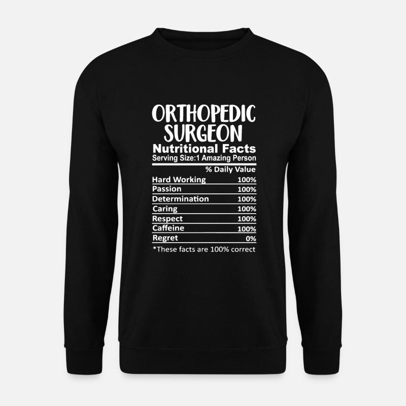 Orthopädischer Chirurg Facharzt - Unisex Pullover - Schwarz