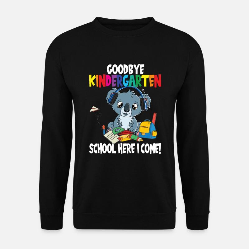 Kindergarten Schulanfang Einschulung - Unisex Pullover - Schwarz