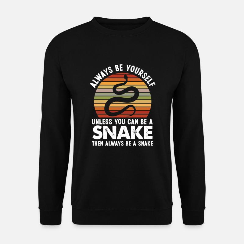 Serpent Serpent Serpent - Sweat-shirt Unisexe - noir