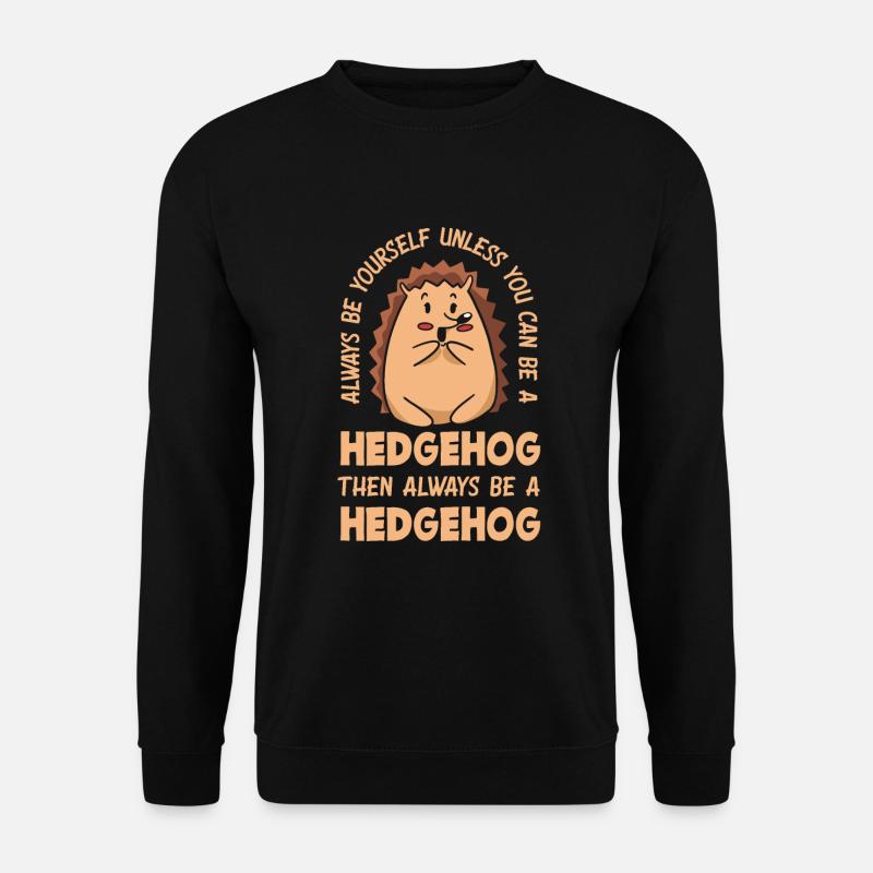 Igel Igel Igel - Unisex Pullover - Schwarz