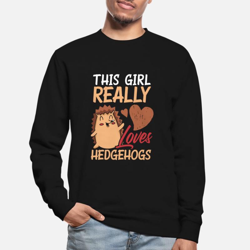 Hérisson Hérisson Hérisson Sweat-shirt Unisexe
