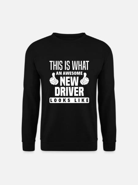 Driver's License Passed Gift - Unisex Sweatshirt - black