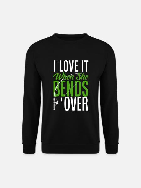 Fun Fishing Angler Fisherman Gift - Unisex Sweatshirt - black
