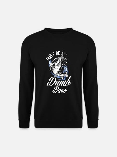 Fun Fishing Angler Fisherman Gift - Unisex Sweatshirt - black