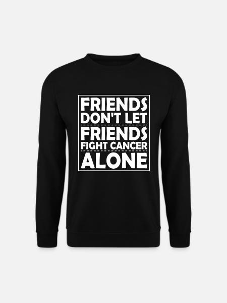 Brustkrebs Krebsbewusstsein Krebs Überlebender - Unisex Pullover - Schwarz