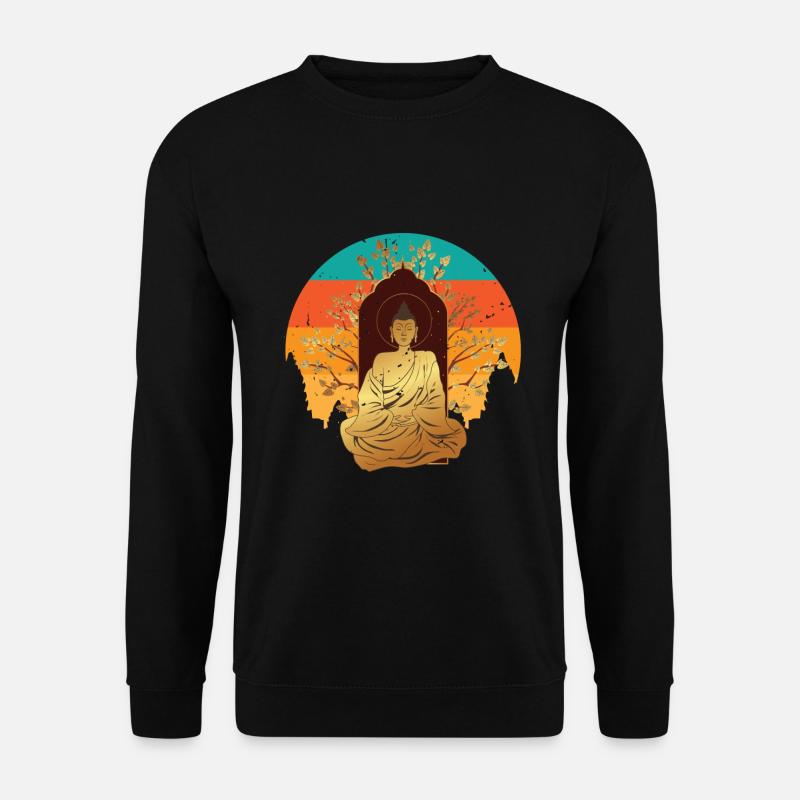 Yoga Meditation - Unisex Sweatshirt - black