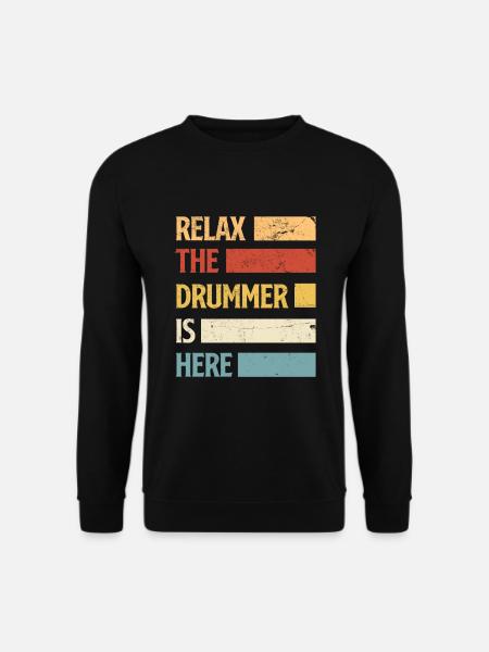 Drums Drummer Gift - Unisex Sweatshirt - black