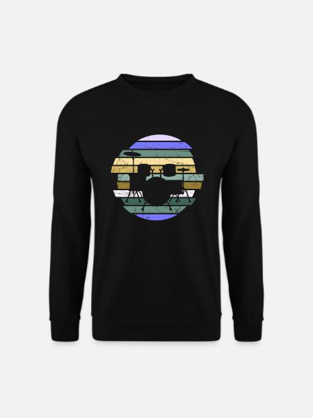 Drums Drummer Gift - Unisex Sweatshirt - black