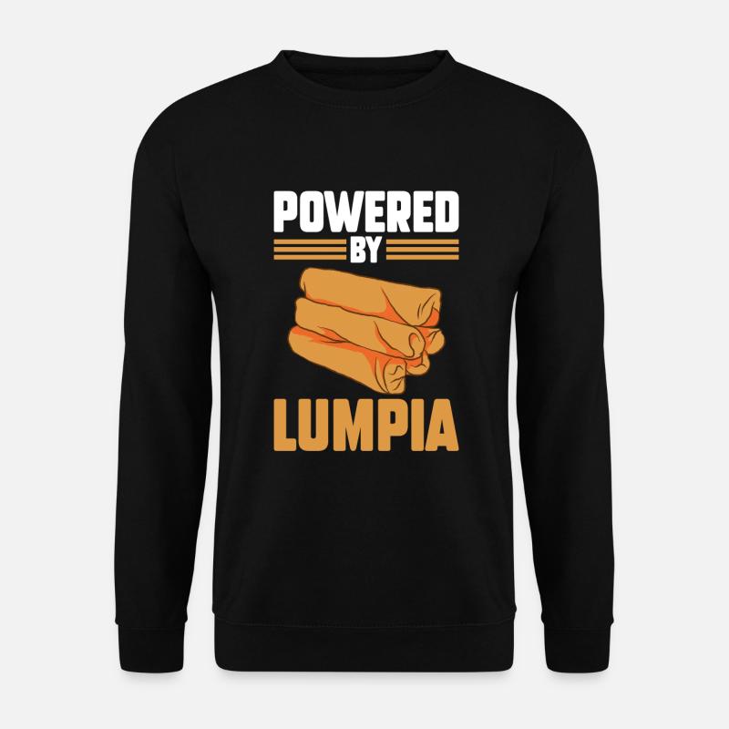 Powered By Lumpia - Unisex Pullover - Schwarz