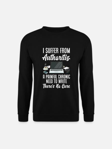 Author Author Funny Author Gift - Unisex Sweatshirt - black