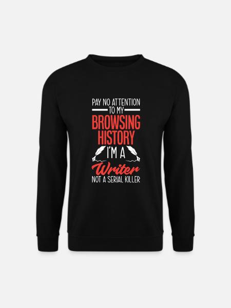 Auteur Auteur Drôle Auteur Cadeau - Sweat-shirt Unisexe - noir