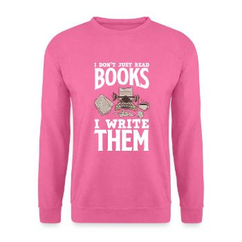 Auteur Auteur Drôle Auteur Cadeau - Sweat-shirt Unisexe - rose - Devant
