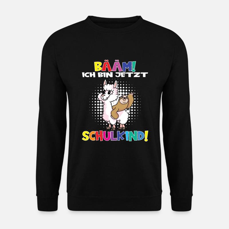Bääm! Ich Bin Jetzt Schulkind Einschulung - Unisex Pullover - Schwarz