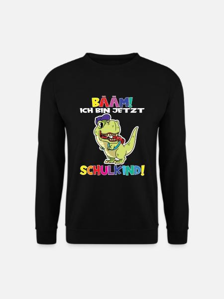 Bääm! Ich Bin Jetzt Schulkind Einschulung - Unisex Pullover - Schwarz