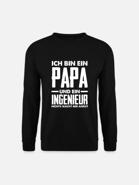 Lustiges Ingenieur Geschenke Geschenkidee - Unisex Pullover - Schwarz