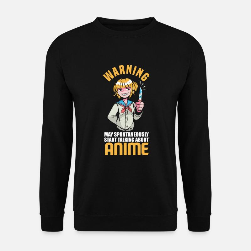 Funny Anime Gift - Unisex Sweatshirt - black