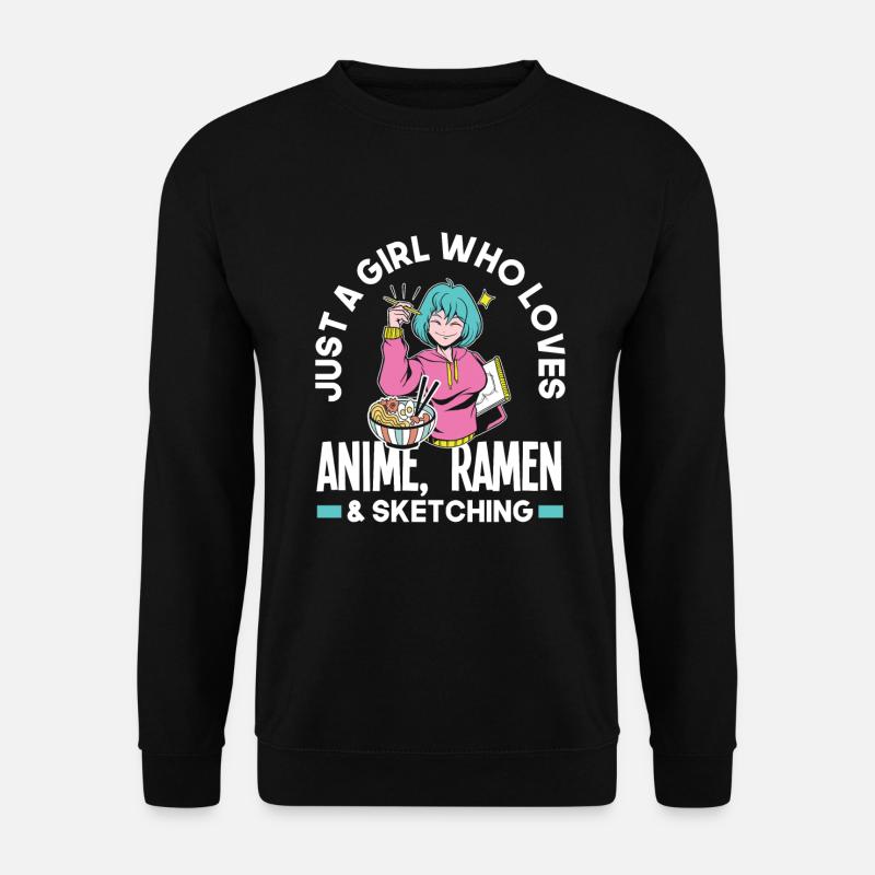 Drôle de cadeau d’anime - Sweat-shirt Unisexe - noir