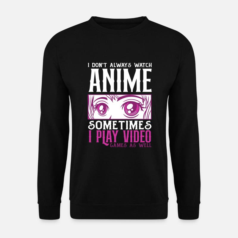 Lustiges Anime Geschenk - Unisex Pullover - Schwarz