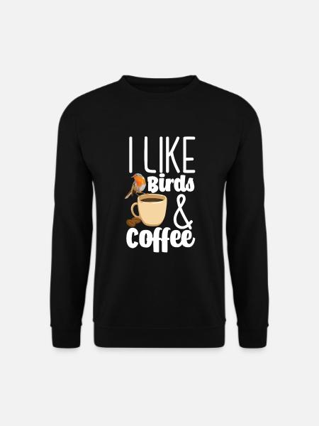 Vogel Liebhaber Vögel Vogelbeobachter Geschenk - Unisex Pullover - Schwarz