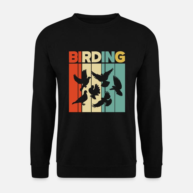 Bird Lovers Birds Birdwatcher Gift - Unisex Sweatshirt - black