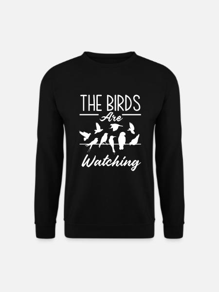 Vogel Liebhaber Vögel Vogelbeobachter Geschenk - Unisex Pullover - Schwarz