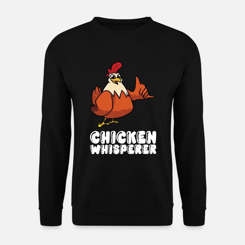 Chicken Whisperer - Unisex Pullover - Schwarz