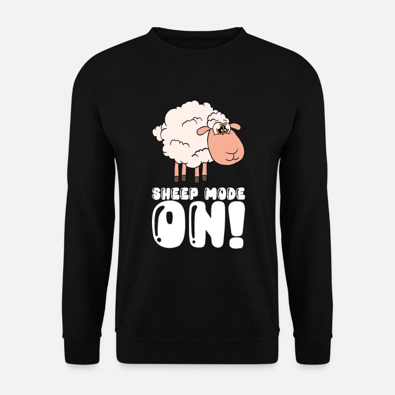 Mode mouton activé - Sweat-shirt Unisexe - noir