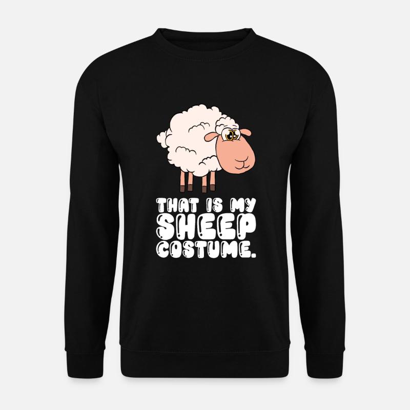 Das Ist Mein Schaf-kostüm - Unisex Pullover - Schwarz