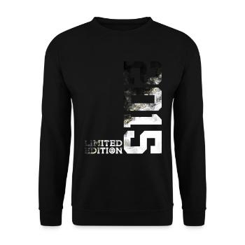 ÉDITION LIMITÉE 2015 COOL 11E ANNIVERSAIRE - Sweat-shirt Unisexe - noir - Devant - Alina (178cm) & Michal (187cm)